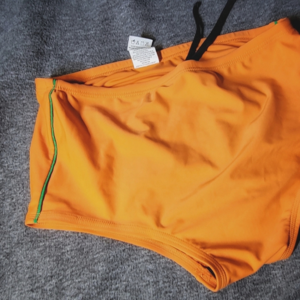 The Finals Orange Swim Trunks